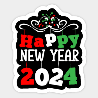 Happy New Year 2024 Sticker